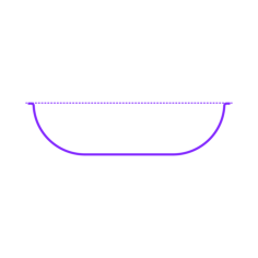 Buildings Window Wells Rounded Rectangle Outline Drawing Svg Vector, Free Vectors File